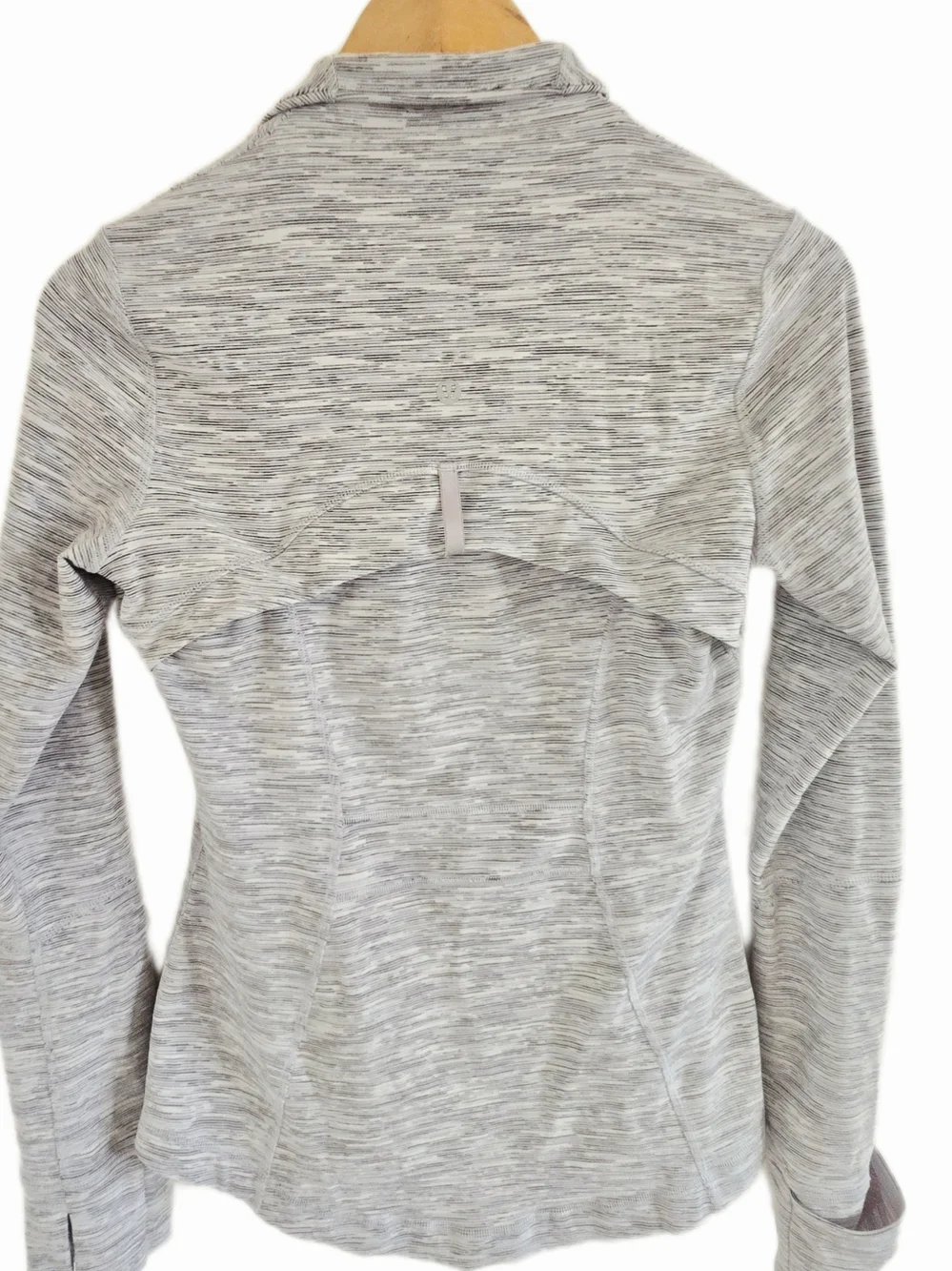 Lululemon Define Jacket Gray Space Dye Size 6 - Picture 2 of 6
